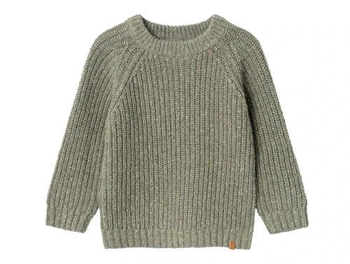 Lil Atelier seagrass pullover strik uld/bomuld